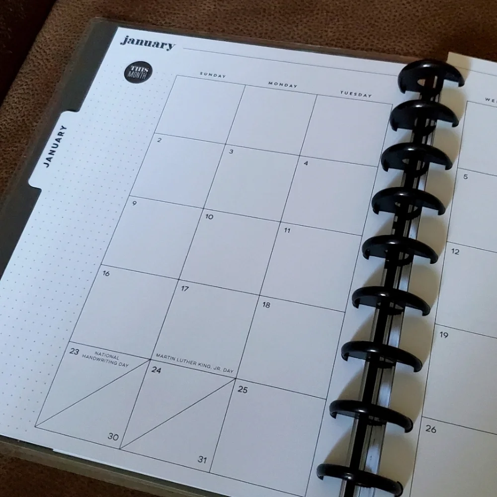 Classic size Happy Planner teacher's edition 12 months